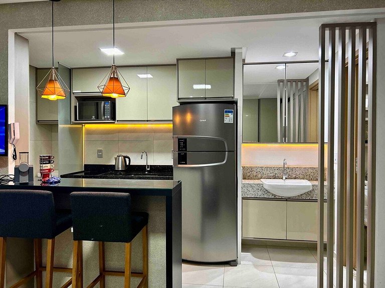 (903) Studio Exclusivo com Clima Tropical