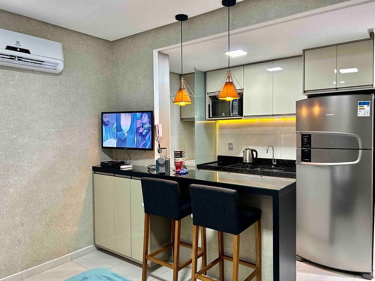 (903) Studio Exclusivo com Clima Tropical