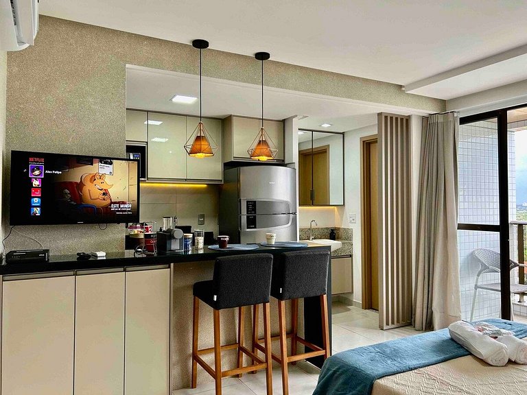(903) Studio Exclusivo com Clima Tropical
