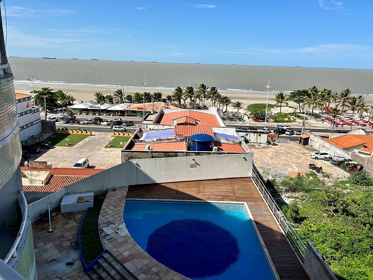 (204) Inesquecível Vista Mar na praia da Litorânea