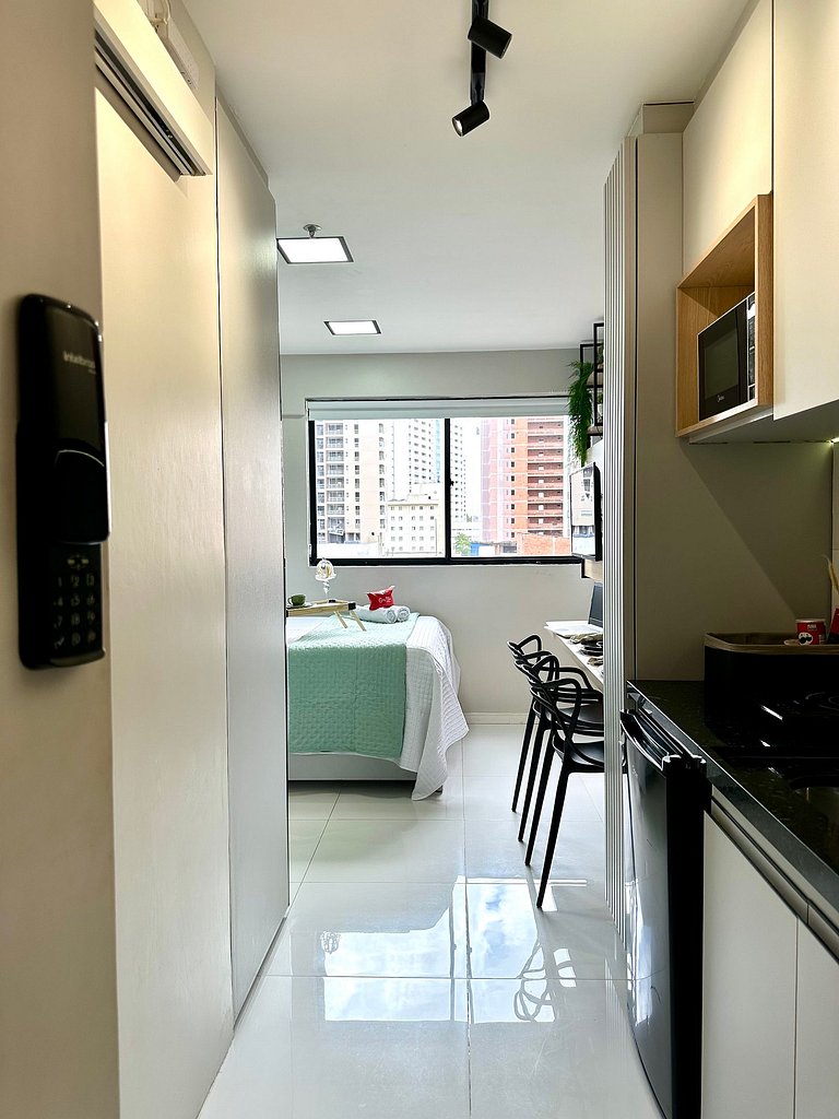 (108) Studio moderno - Perto da Praia