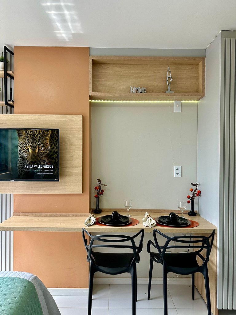 (108) Studio moderno - Perto da Praia