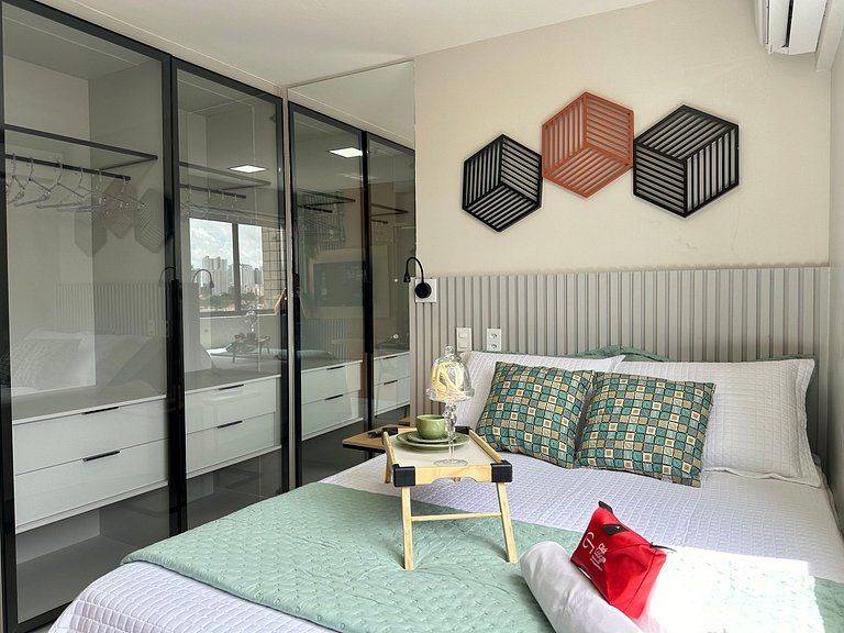 (108) Studio moderno - Perto da Praia