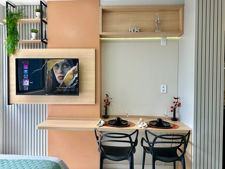 (108) Studio moderno - Perto da Praia
