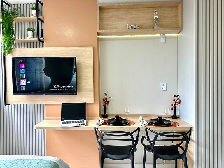 (108) Studio moderno - Perto da Praia