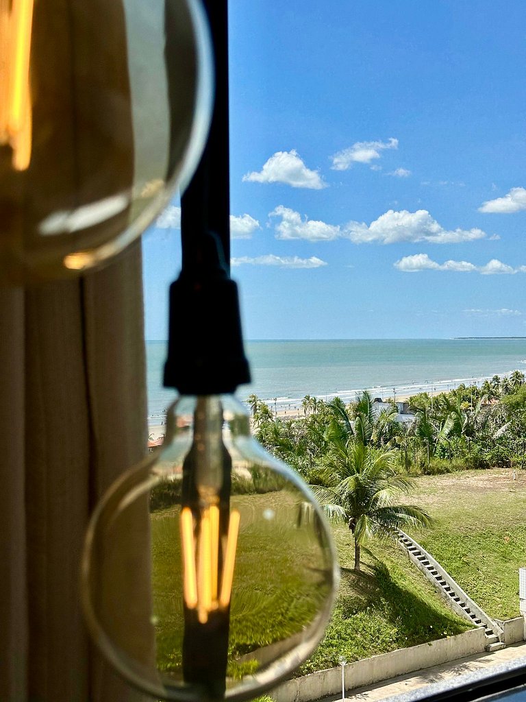 (308) Vista mar com requinte na praia da Litorânea