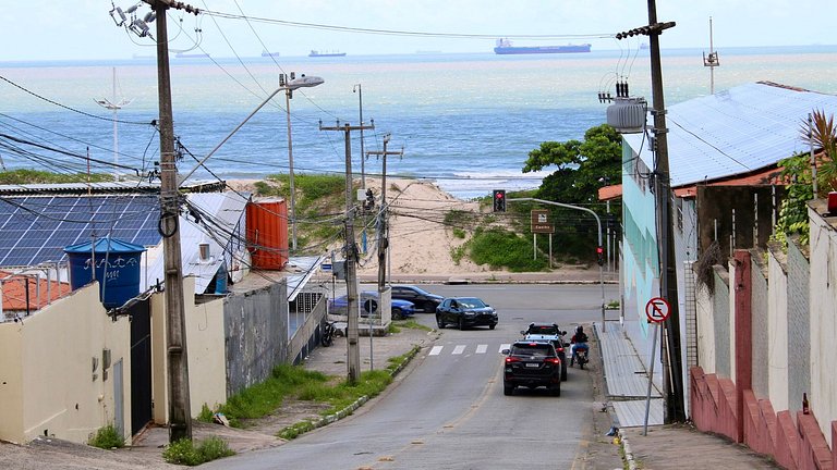 (308) Vista mar com requinte na praia da Litorânea