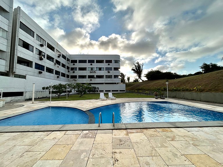 (308) Vista mar com requinte na praia da Litorânea