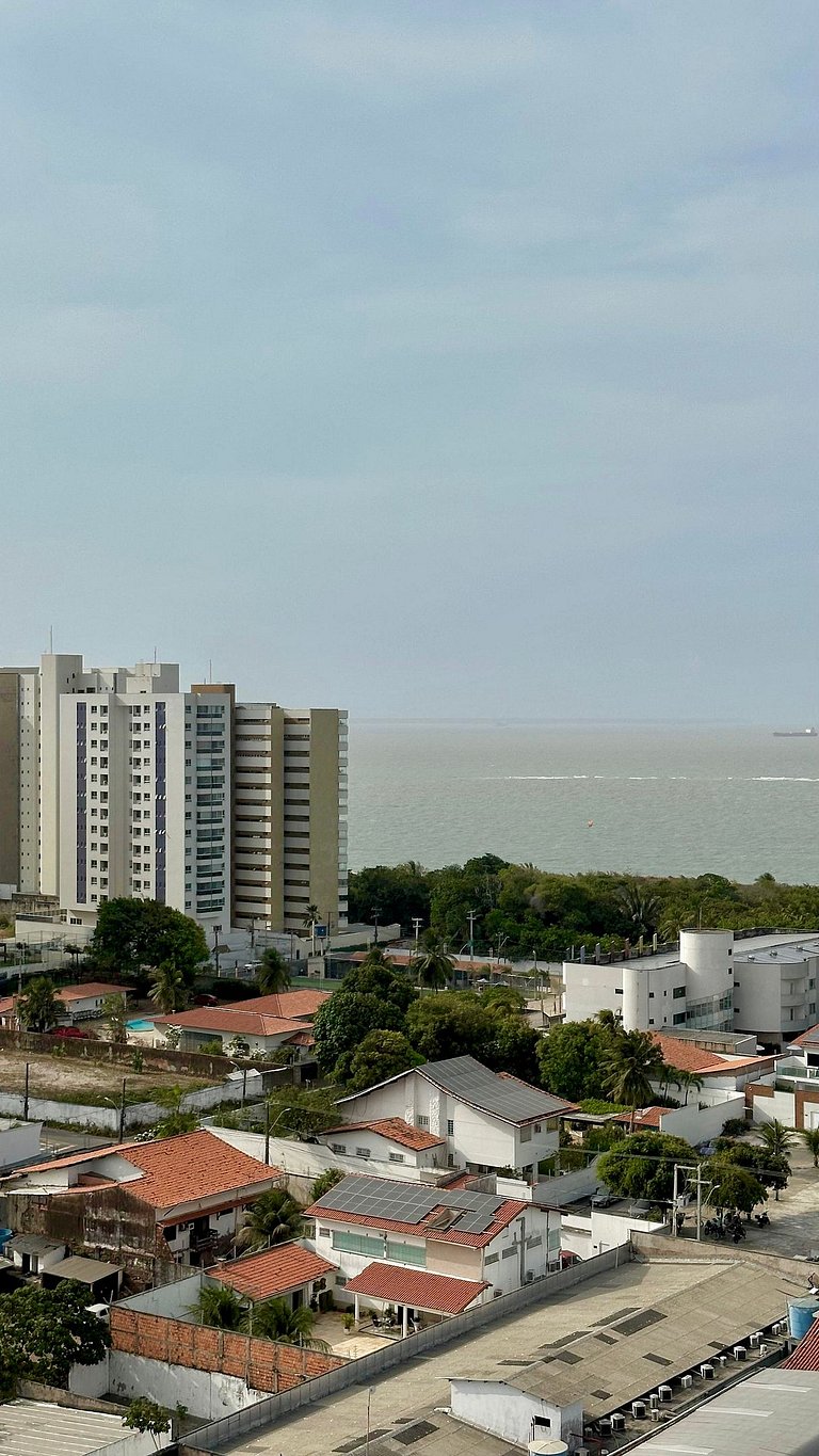 (1305) Studio moderno e aconchegante no Calhau