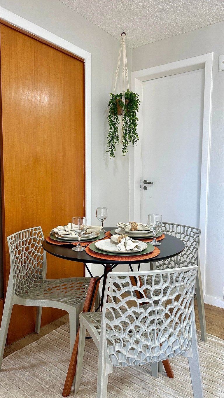(1002) Flat na Praia da Ponta da Areia
