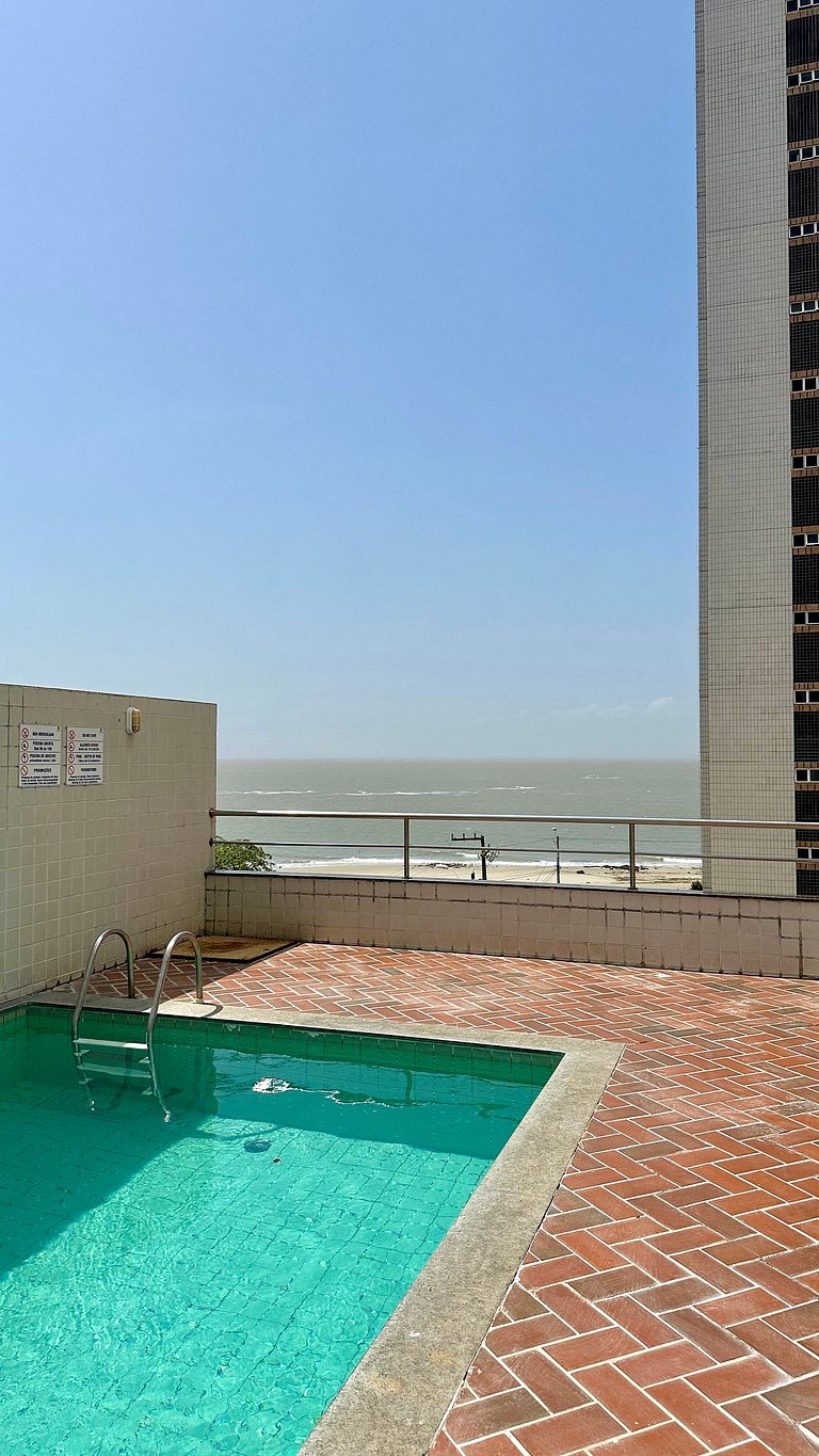 (1002) Flat na Praia da Ponta da Areia
