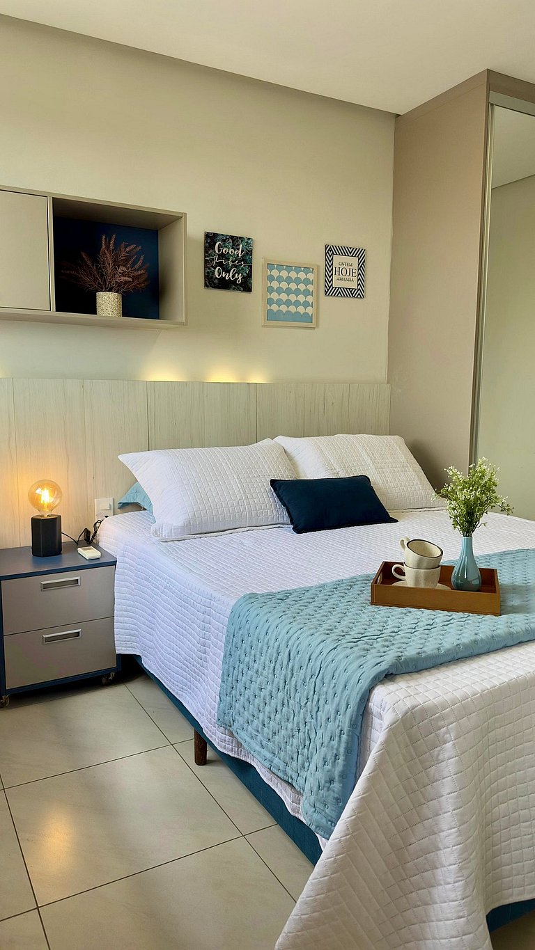 (1209) Studio com Vista Panorâmica para o Mar