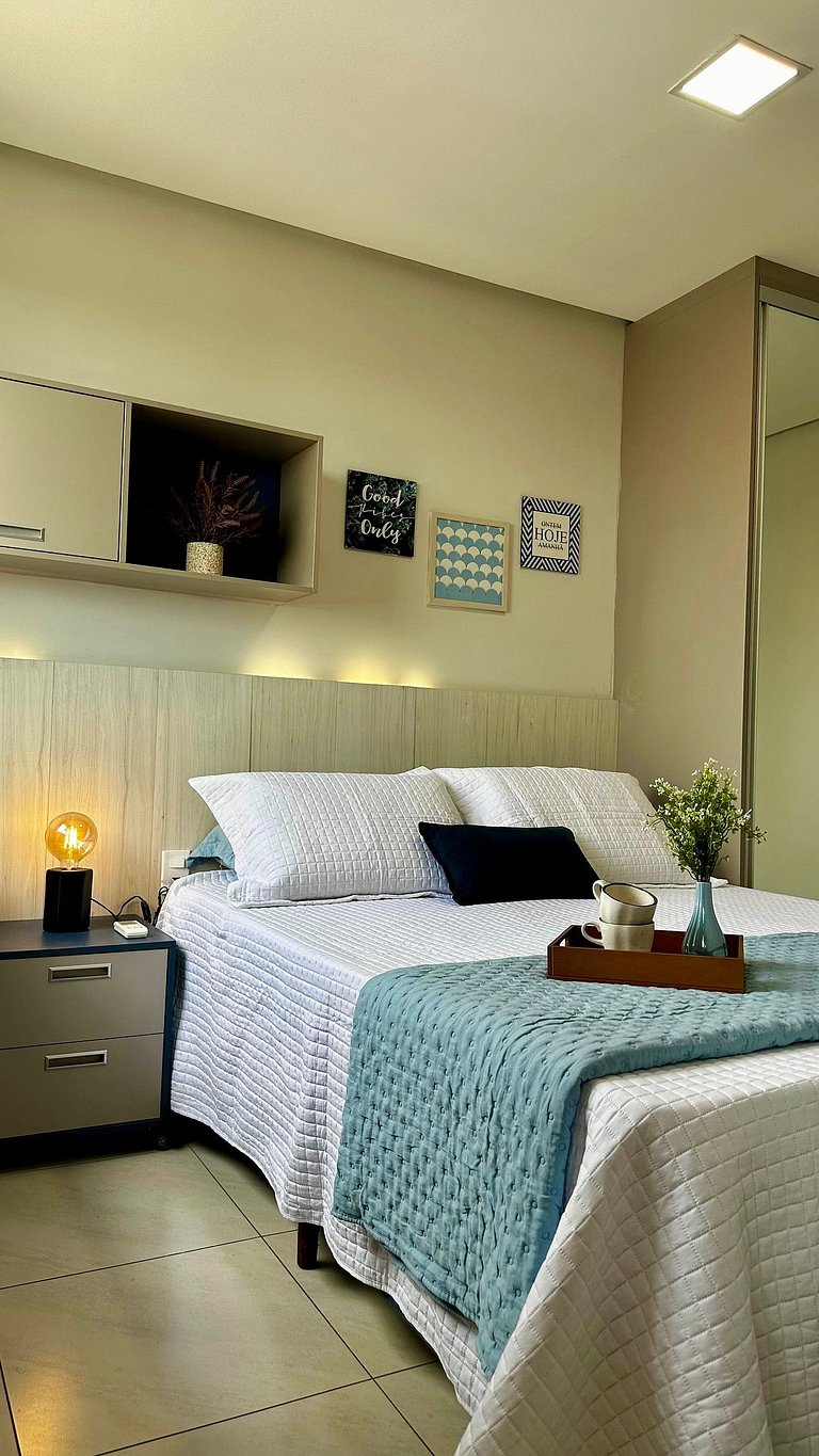 (1209) Studio com Vista Panorâmica para o Mar