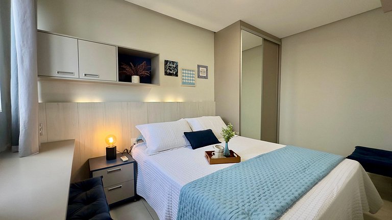 (1209) Studio com Vista Panorâmica para o Mar