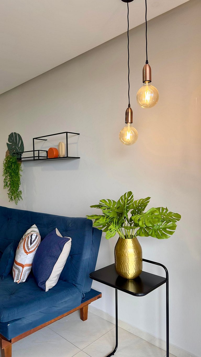 (1209) Studio com Vista Panorâmica para o Mar