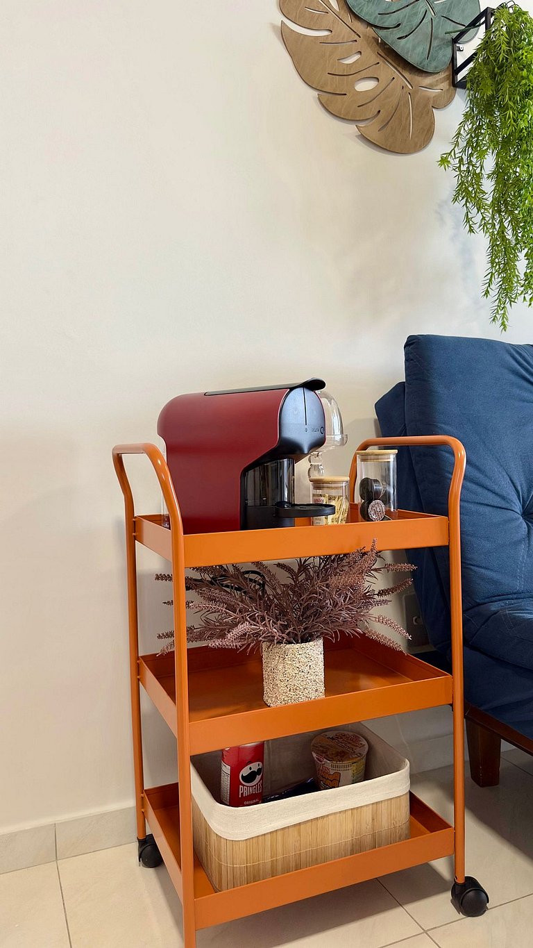 (1209) Studio com Vista Panorâmica para o Mar