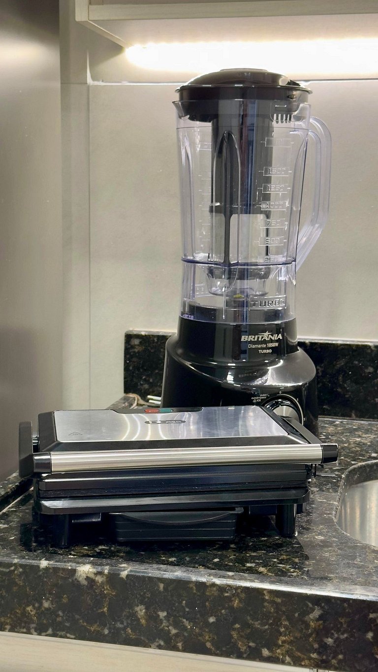 (1209) Studio com Vista Panorâmica para o Mar