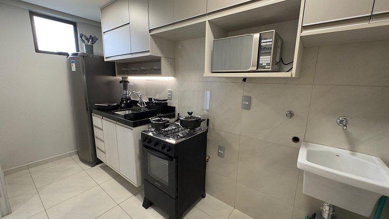 (1209) Studio com Vista Panorâmica para o Mar