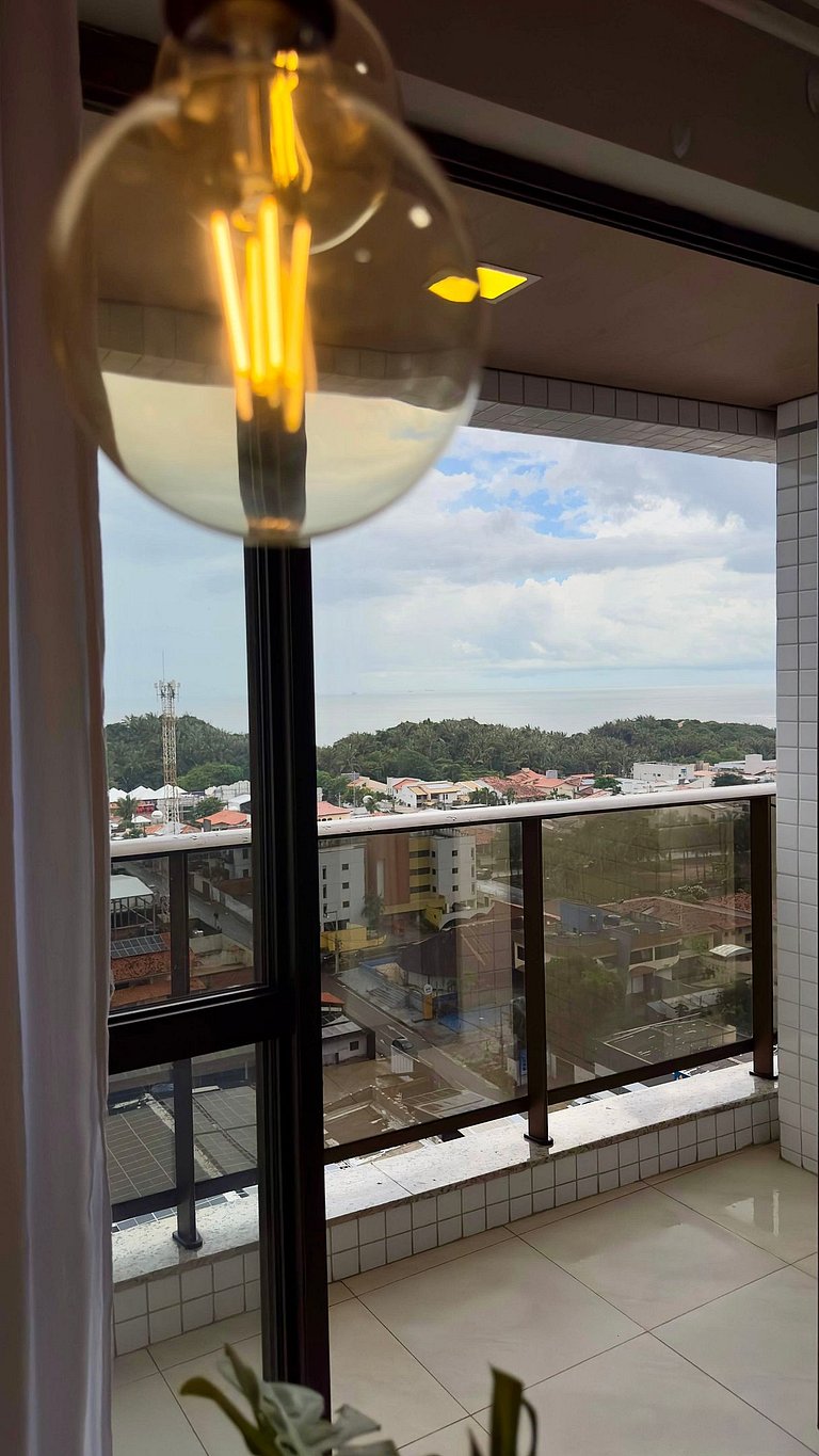 (1209) Studio com Vista Panorâmica para o Mar