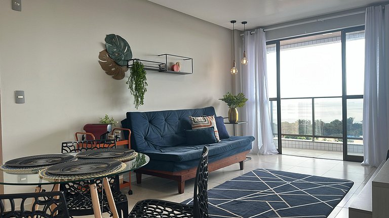 (1209) Studio com Vista Panorâmica para o Mar