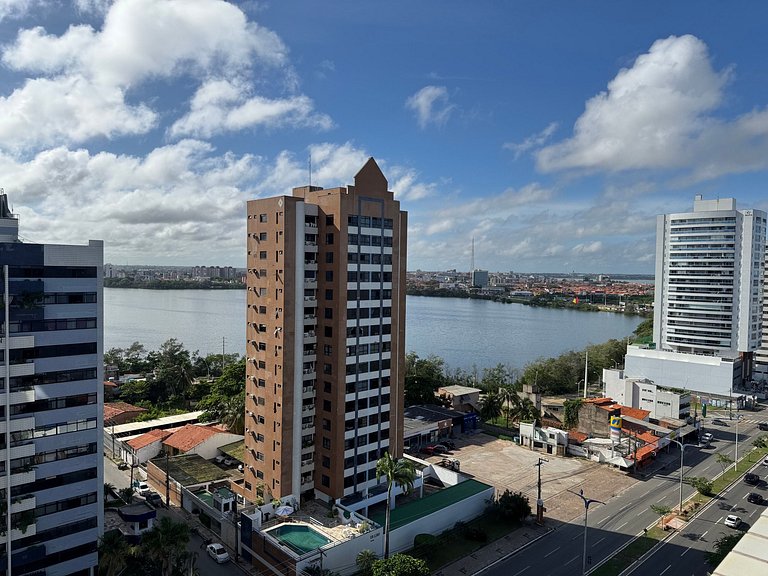 (1002) Flat na Praia da Ponta da Areia