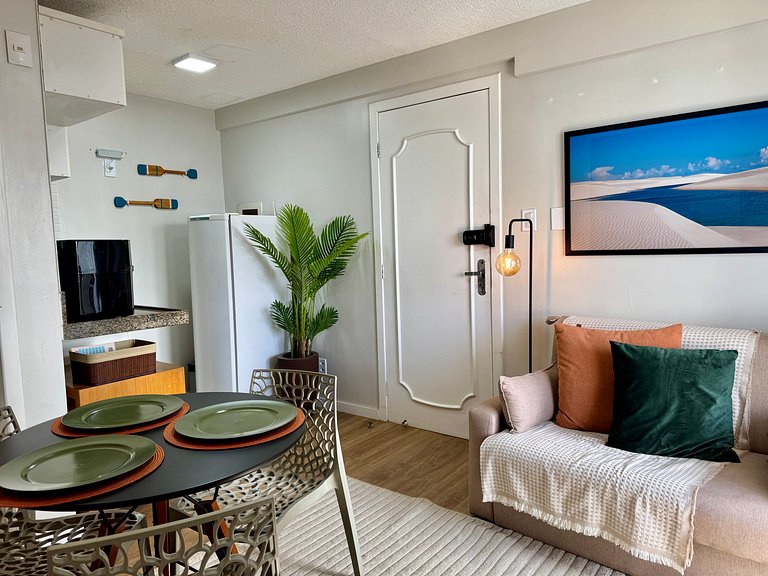 (1002) Flat na Praia da Ponta da Areia