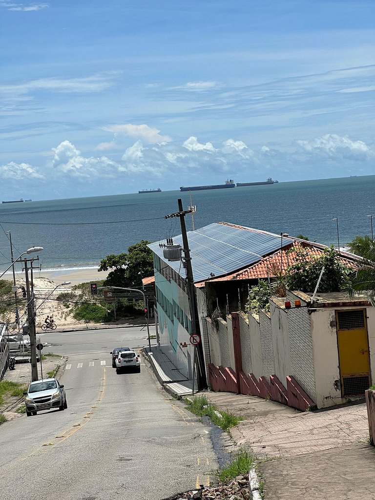 (204) Inesquecível Vista Mar na praia da Litorânea