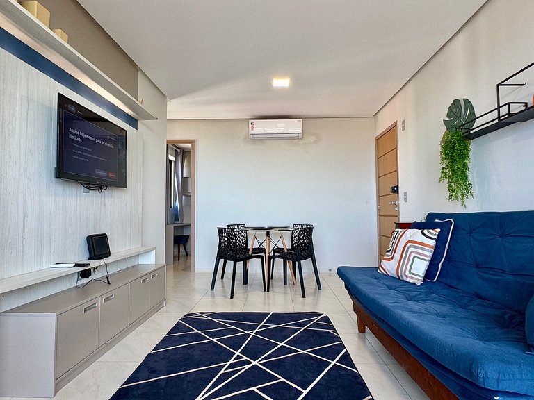 (1209) Studio com Vista Panorâmica para o Mar