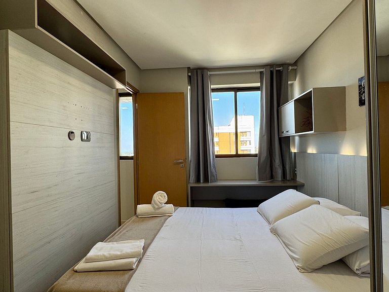 (1209) Studio com Vista Panorâmica para o Mar