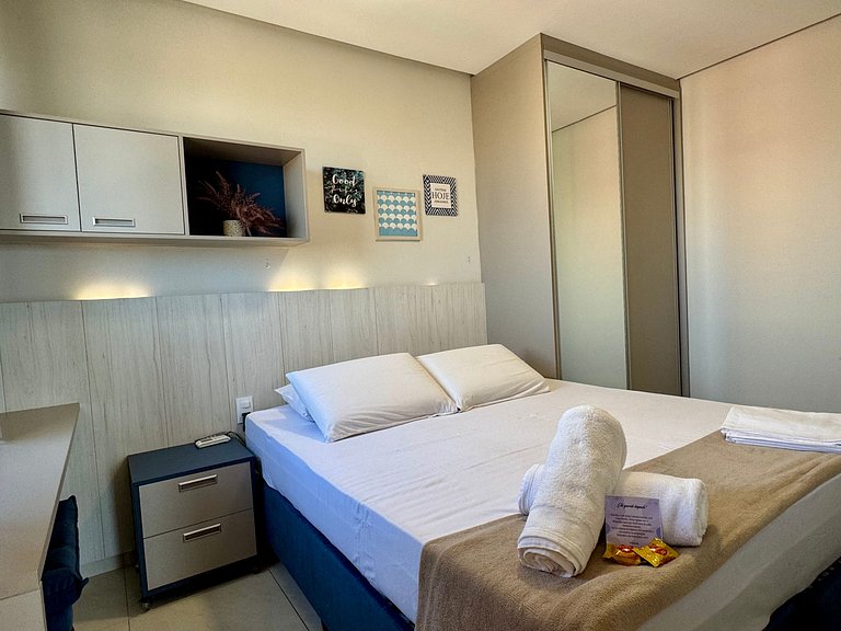 (1209) Studio com Vista Panorâmica para o Mar