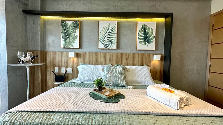 (106) Studio Inesquecível em espaço Moderno