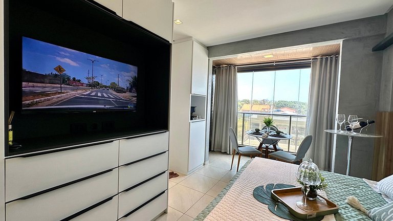 (106) Studio Inesquecível em espaço Moderno