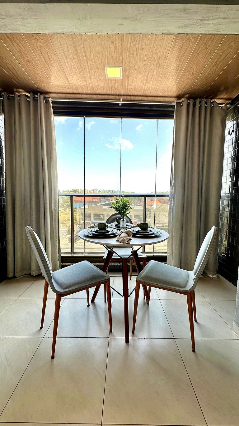 (106) Studio Inesquecível em espaço Moderno