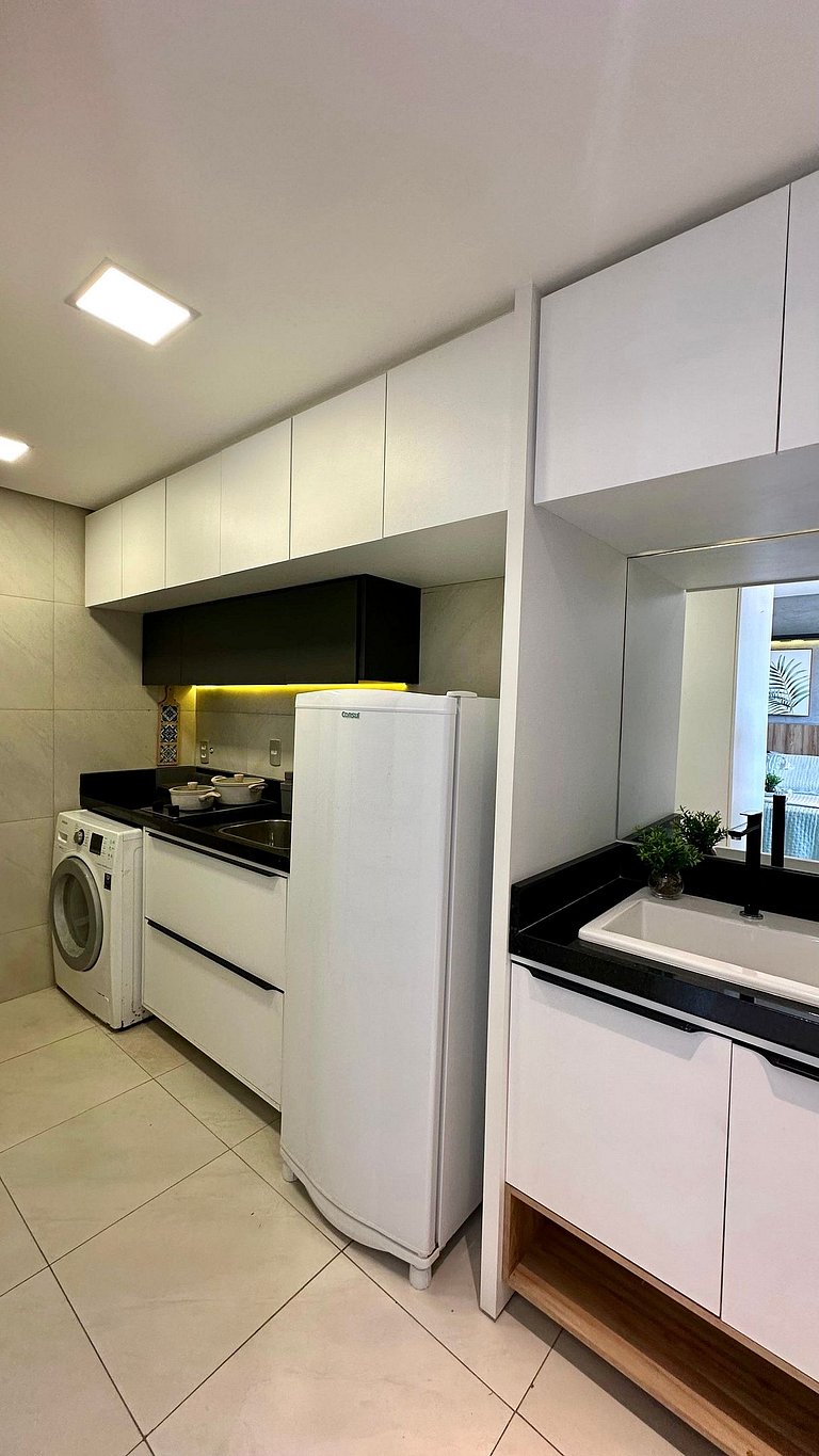 (106S) Studio Inesquecível em espaço Moderno