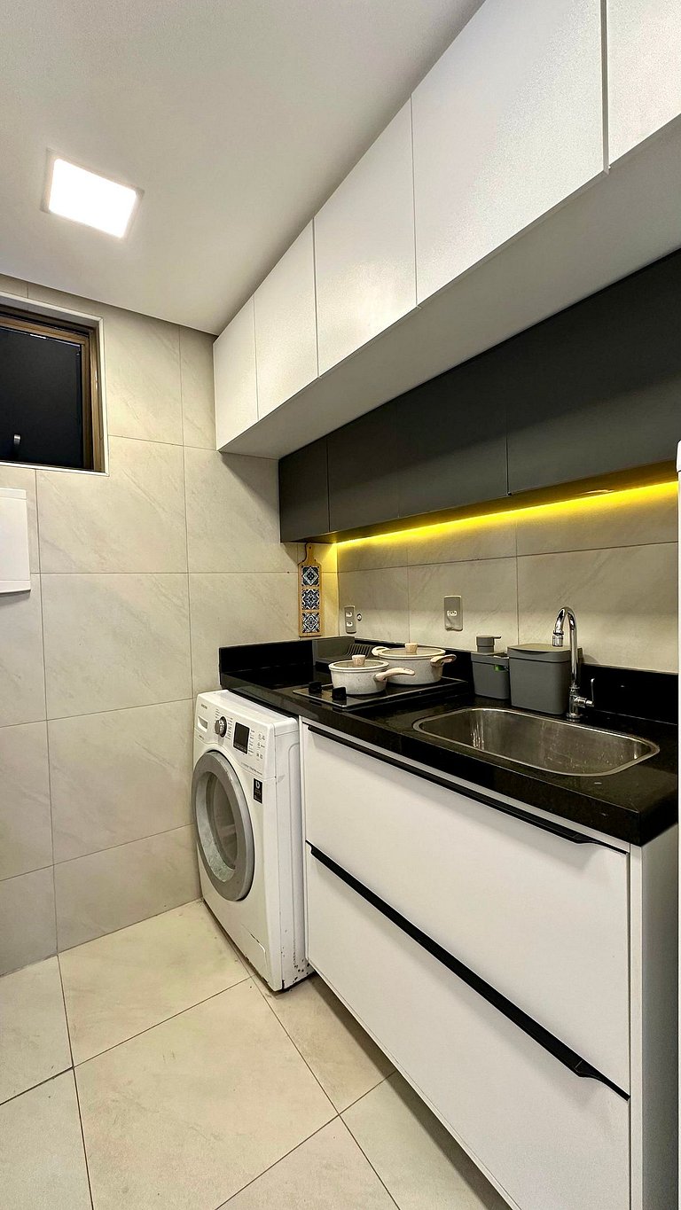 (106) Studio Inesquecível em espaço Moderno