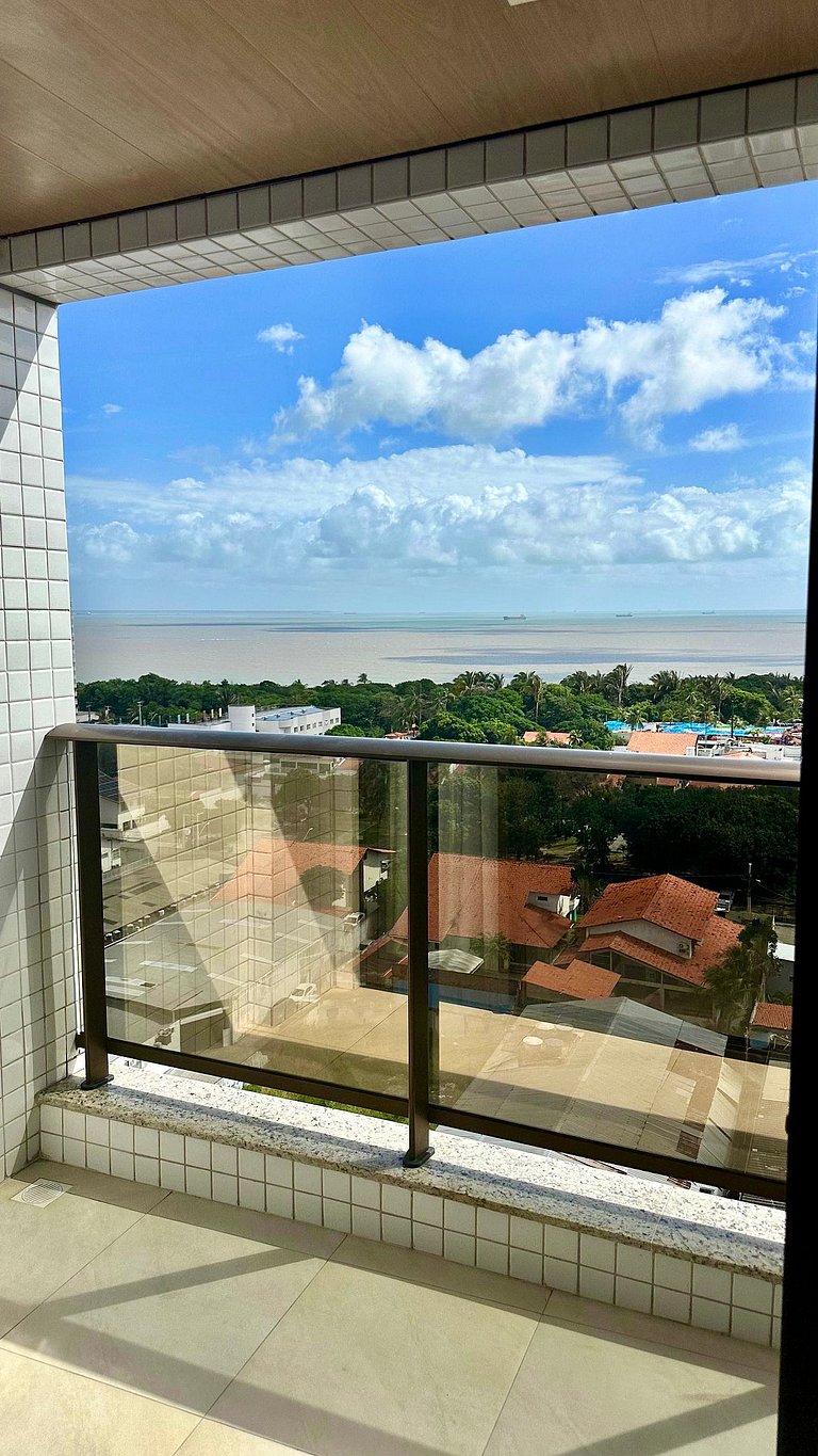 (1209) Studio com Vista Panorâmica para o Mar