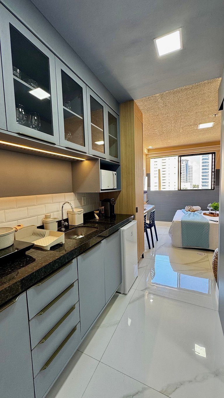 (507) Studio tropical Perto da Praia