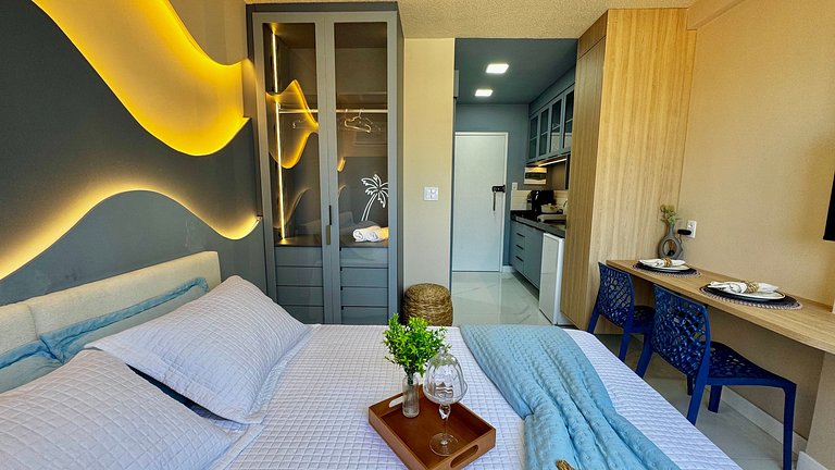 (507) Studio mar perto da praia