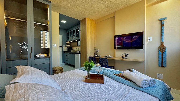 (507) Studio tropical Perto da Praia