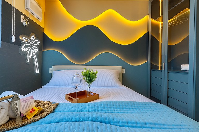 (507) Studio tropical Perto da Praia